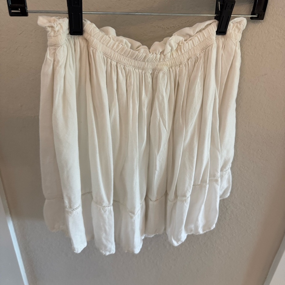 Wilfred 100% cotton mini skirt with pockets